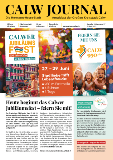 Ausgabe 26/2025 lesen