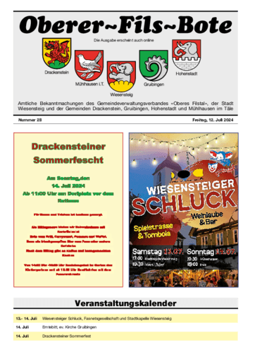 Ausgabe 28/2024 lesen