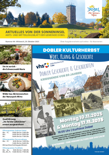 Ausgabe 44/2025 lesen