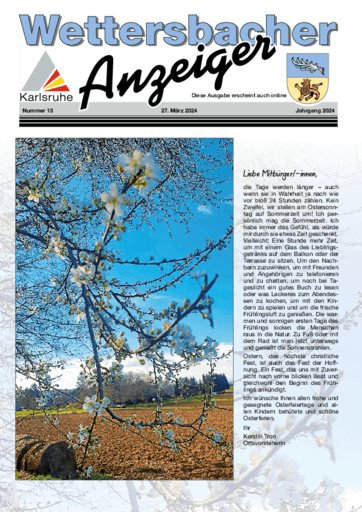 Ausgabe 13/2024 lesen