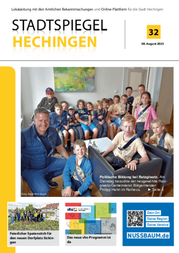 Ausgabe 32/2025 lesen