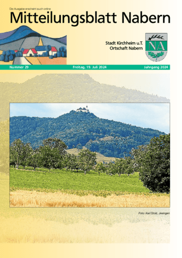 Ausgabe 29/2024 lesen