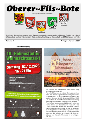 Ausgabe 47/2023 lesen