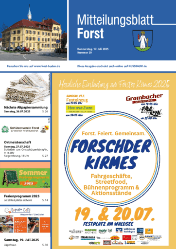 Ausgabe 29/2025 lesen
