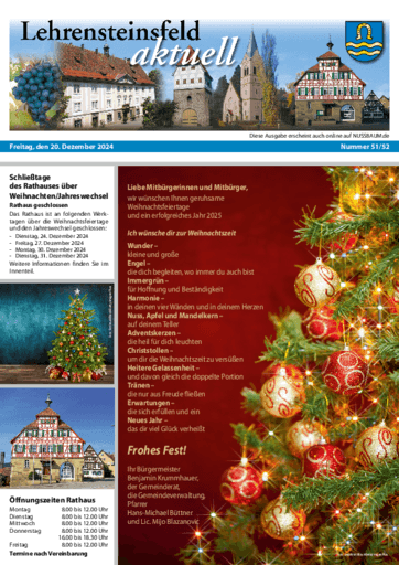 Ausgabe 51/2024 lesen