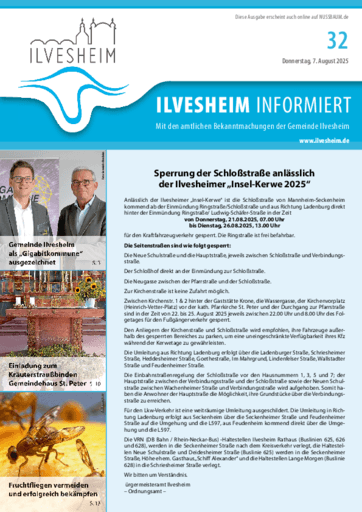 Ausgabe 32/2025 lesen