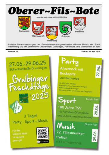 Ausgabe 25/2025 lesen