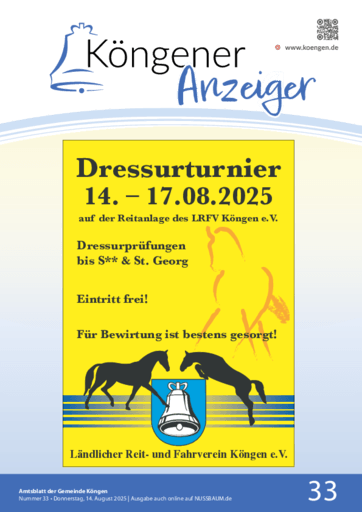 Ausgabe 33/2025 lesen
