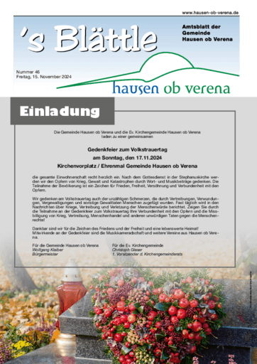 Ausgabe 46/2024 lesen