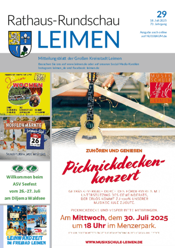 Ausgabe 29/2025 lesen