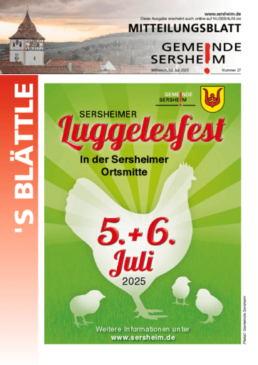 Ausgabe 27/2025 lesen