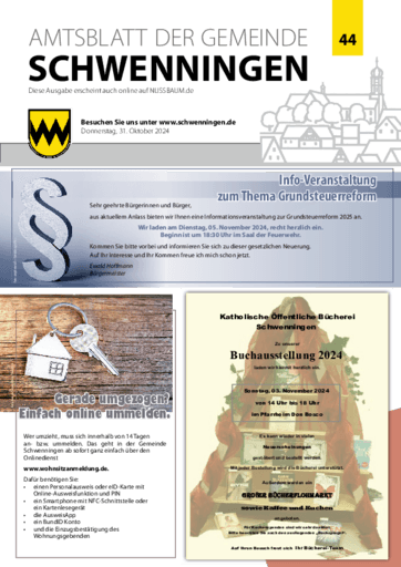 Ausgabe 44/2024 lesen