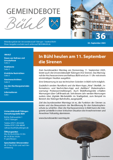 Ausgabe 36/2025 lesen