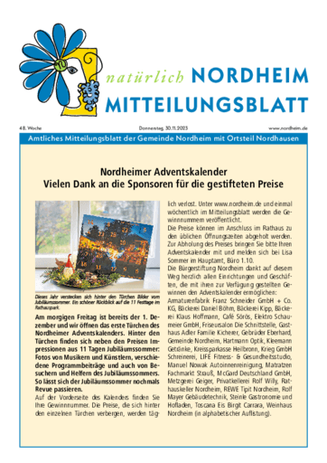 Ausgabe 48/2023 lesen
