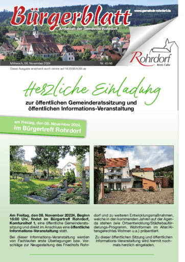 Ausgabe 45/2024 lesen