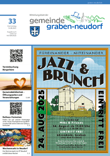 Ausgabe 33/2025 lesen