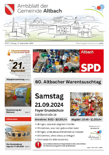 Ausgabe 37/2024 lesen