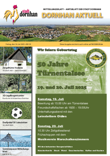 Ausgabe 29/2025 lesen