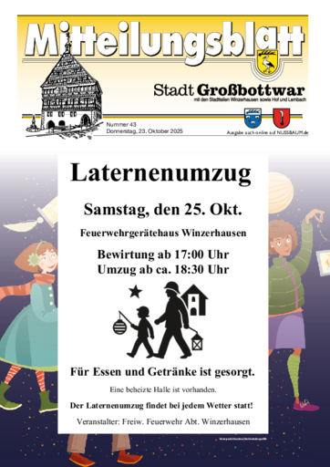 NUSSBAUM+ Premium - Mitteilungsblatt Stadt Großbottwar NUSSBAUM+ Premium - Mitteilungsblatt Stadt Großbottwar