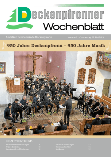 Ausgabe 21/2025 lesen
