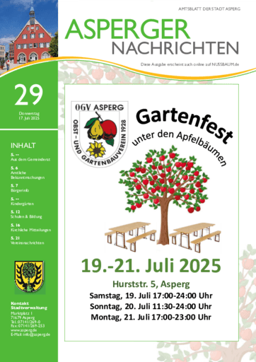 Ausgabe 29/2025 lesen