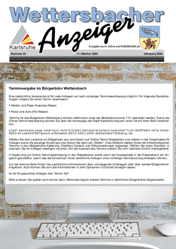 Ausgabe 42/2024 lesen