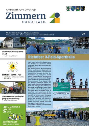 Ausgabe 29/2025 lesen