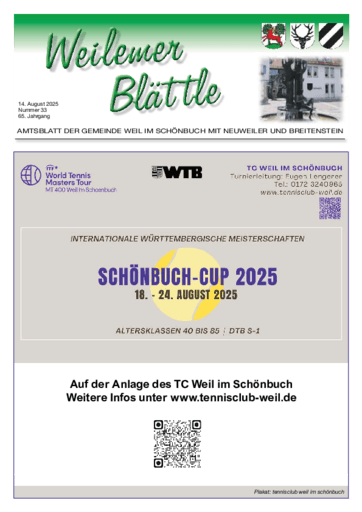 Ausgabe 33/2025 lesen