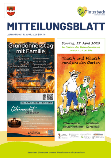 Ausgabe 15/2025 lesen