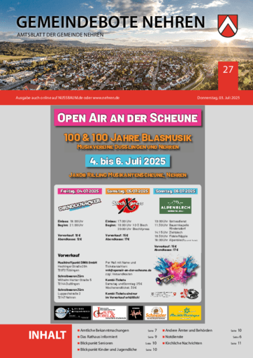 Ausgabe 27/2025 lesen