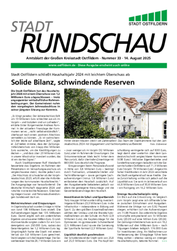 Ausgabe 33/2025 lesen