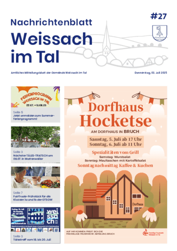Ausgabe 27/2025 lesen