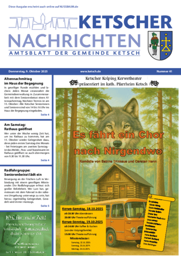 Ausgabe 41/2025 lesen