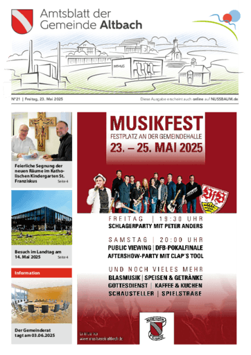 Ausgabe 21/2025 lesen