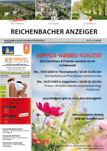 Ausgabe 27/2025 lesen