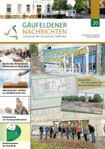 Ausgabe 20/2024 lesen