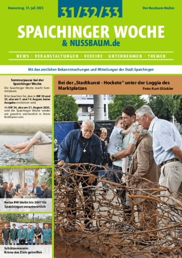 Ausgabe 31/2025 lesen