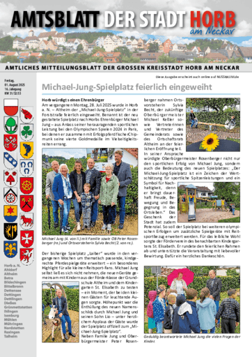 Ausgabe 31/2025 lesen