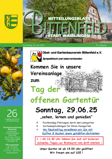 Ausgabe 26/2025 lesen