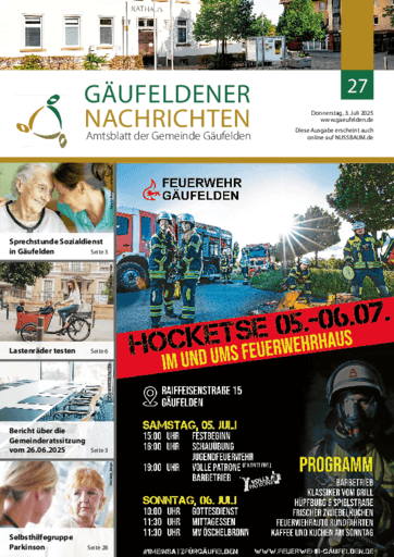 Ausgabe 27/2025 lesen