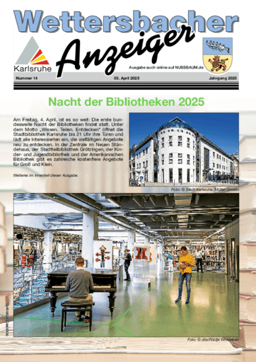 Ausgabe 14/2025 lesen