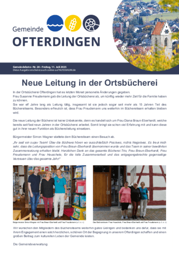 Ausgabe 28/2025 lesen