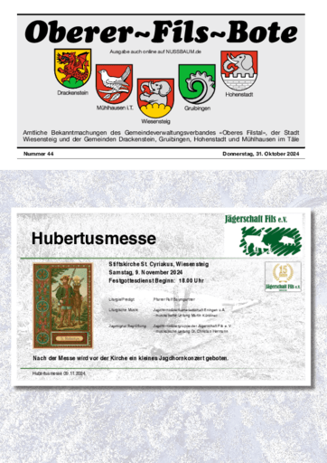 Ausgabe 44/2024 lesen