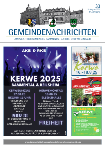 Ausgabe 33/2025 lesen