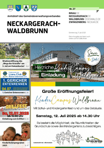 Ausgabe 27/2025 lesen