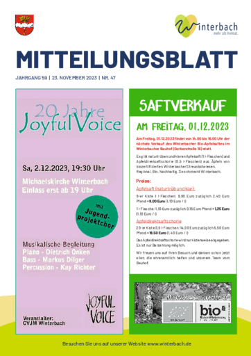 Ausgabe 47/2023 lesen