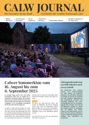 Ausgabe 32/2025 lesen