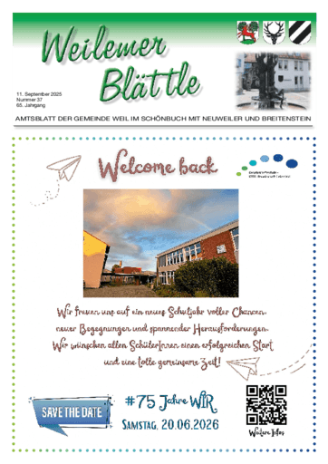 Ausgabe 37/2025 lesen