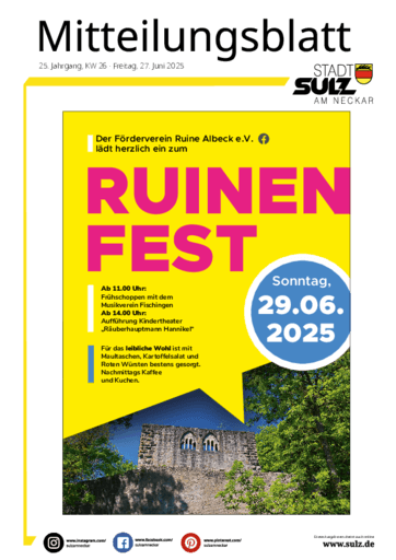 Ausgabe 26/2025 lesen