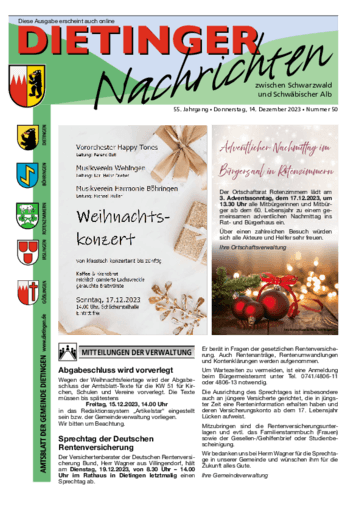 Ausgabe 50/2023 lesen